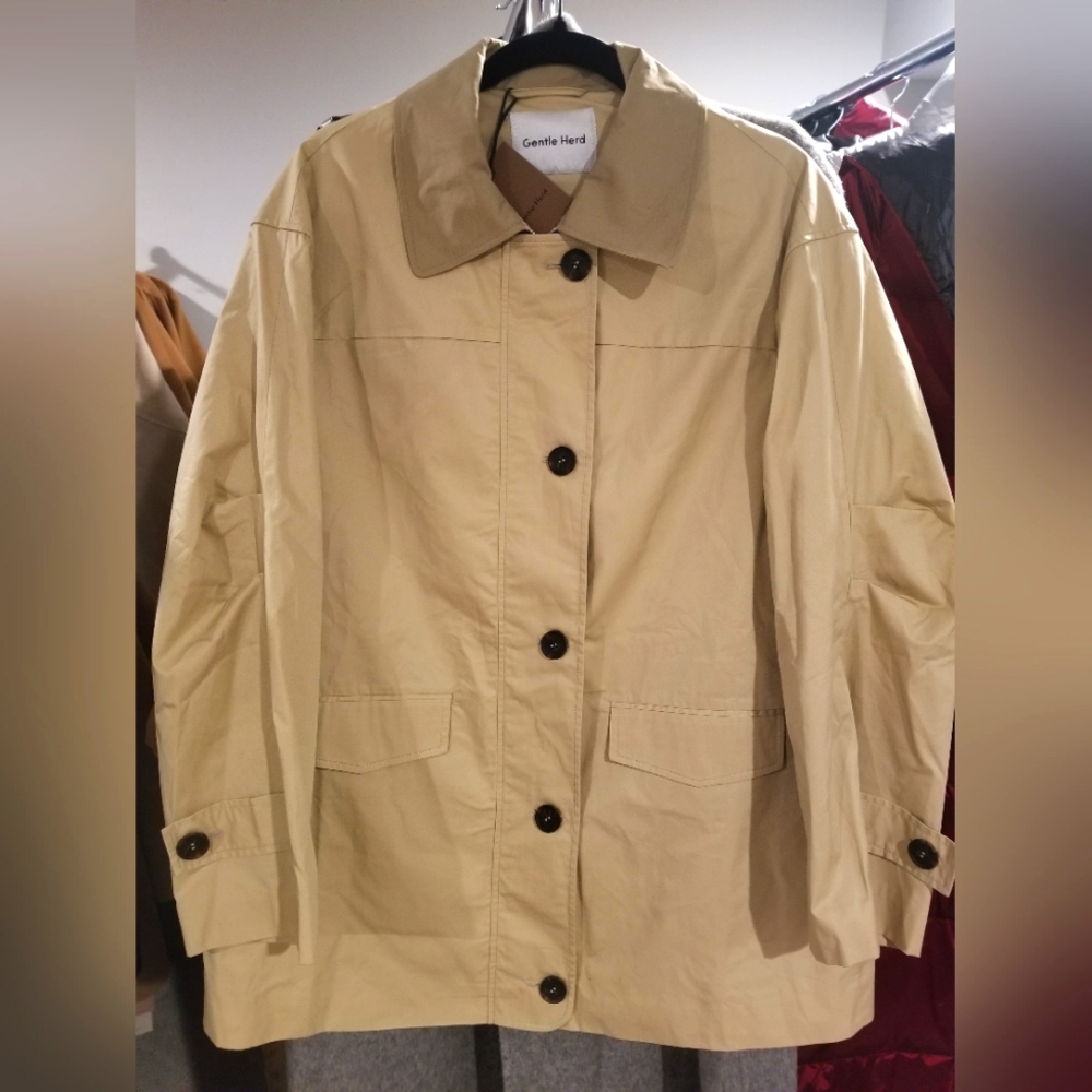 Gentle herd trench coat